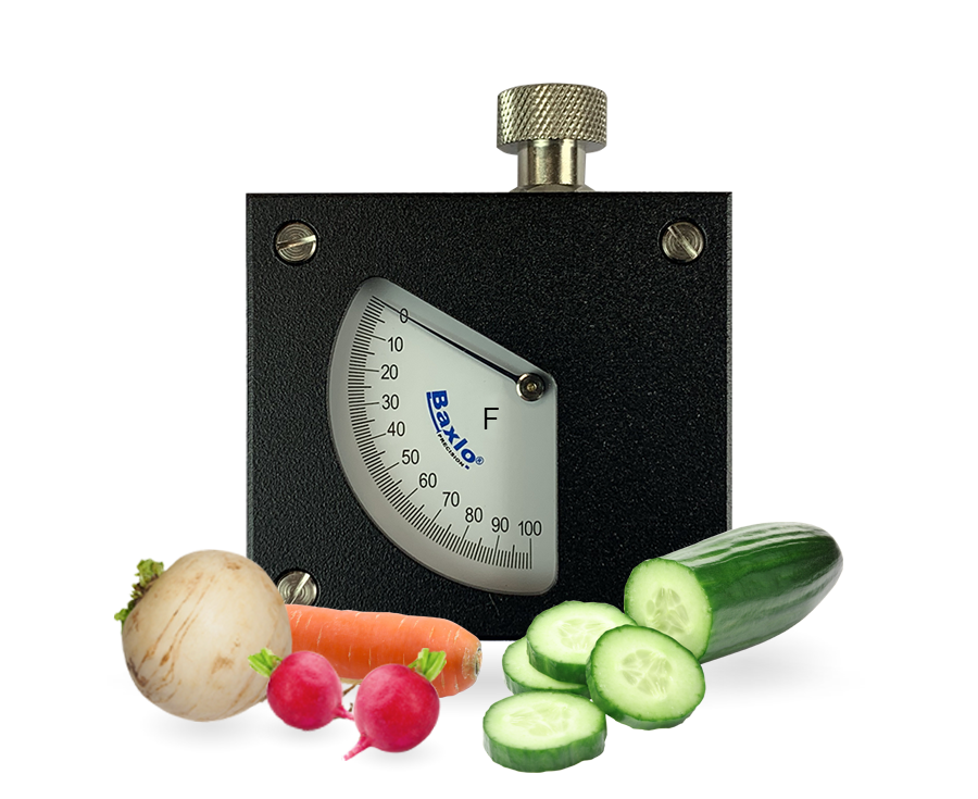 Durómetro para fruta (zanahorias, pepinos, rábanos, nabos)